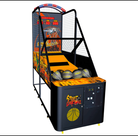 Jeux basket arcade en location pour événements sportifs